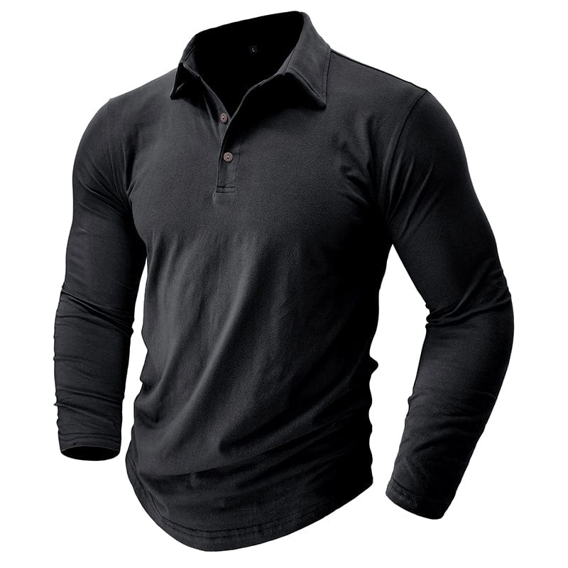 Drayce | Muscle Fit Longsleeve Polo