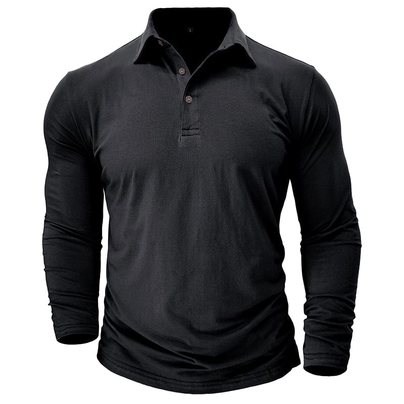 Drayce | Muscle Fit Longsleeve Polo