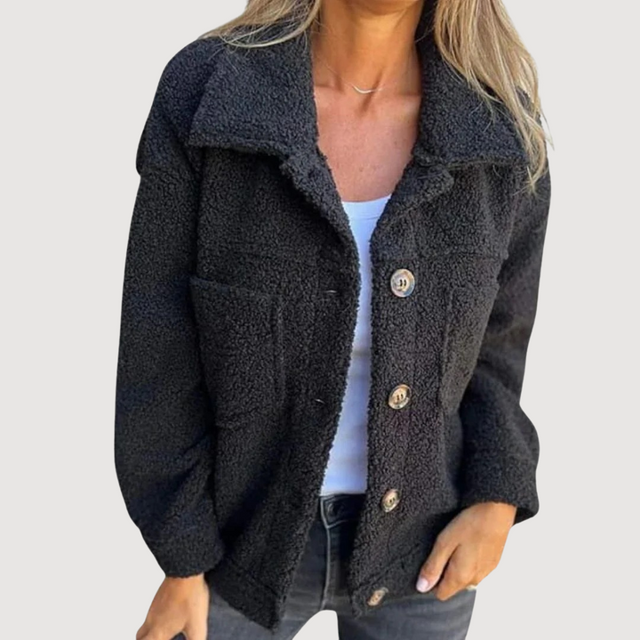 HAILEY – COSY TEDDY JACKET