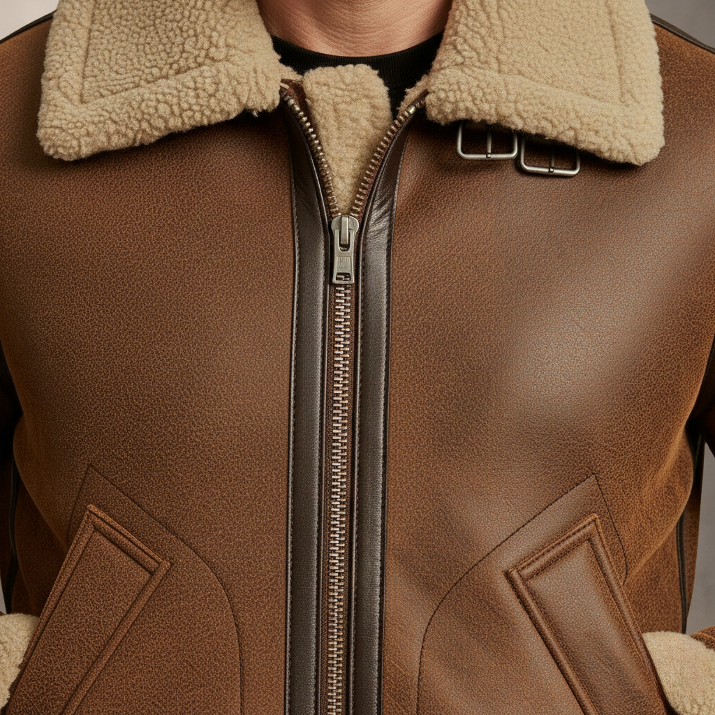 Harrison | Classic Pilot Jacket with Fleece Lining