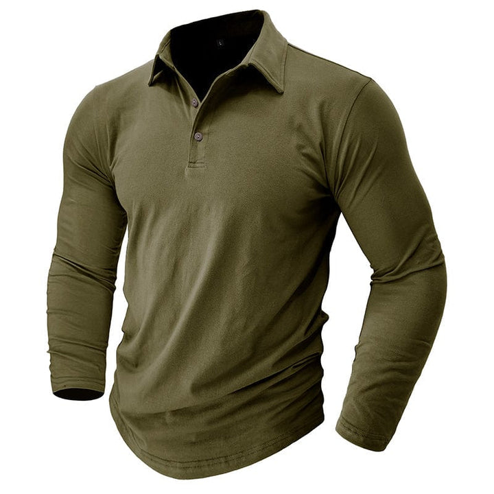 Drayce | Muscle Fit Longsleeve Polo