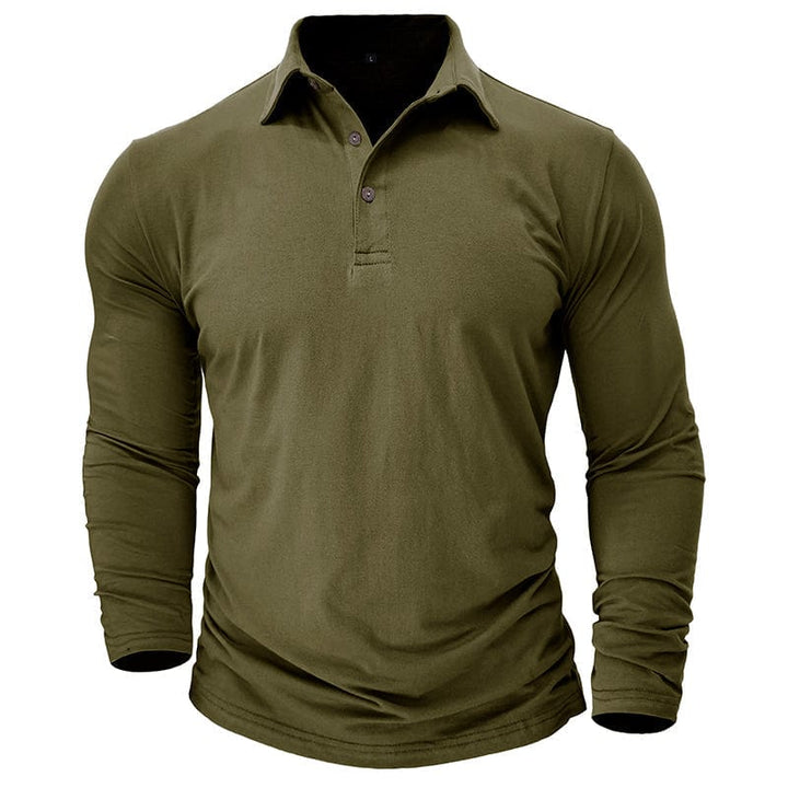 Drayce | Muscle Fit Longsleeve Polo