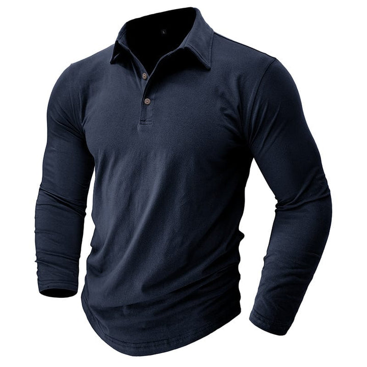 Drayce | Muscle Fit Longsleeve Polo