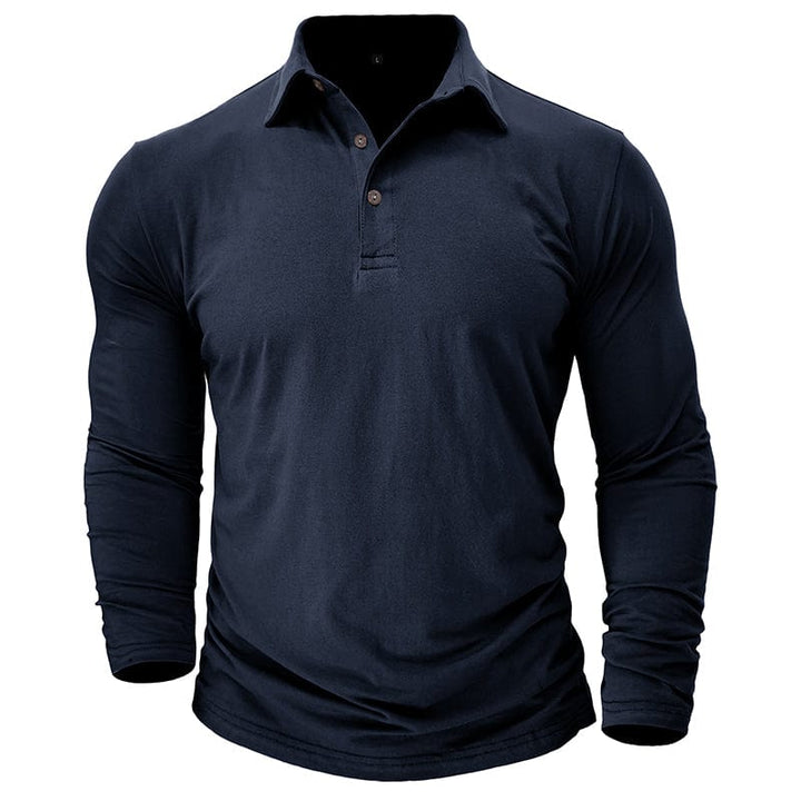 Drayce | Muscle Fit Longsleeve Polo