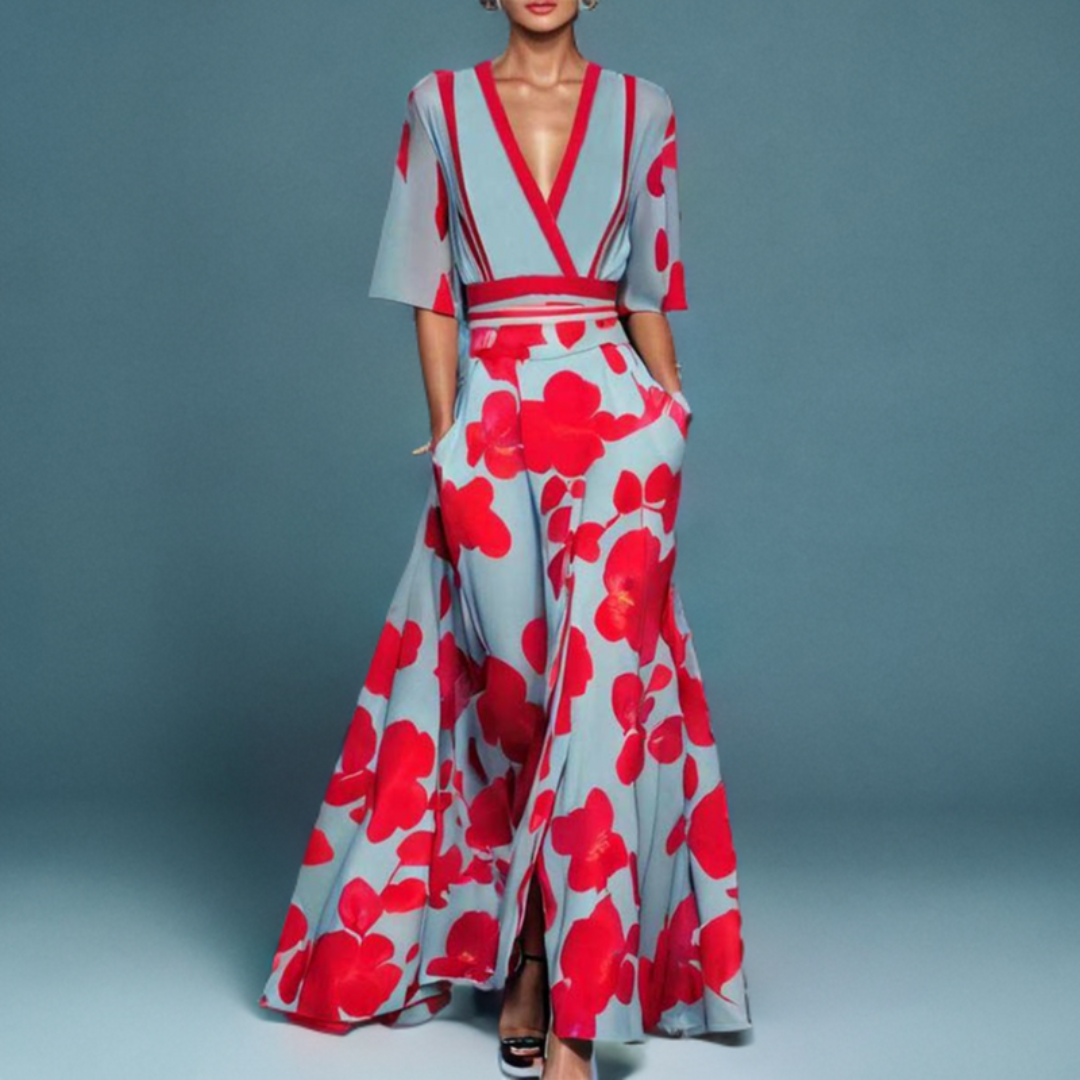 MAUREEN – FLORAL MAXI DRESS