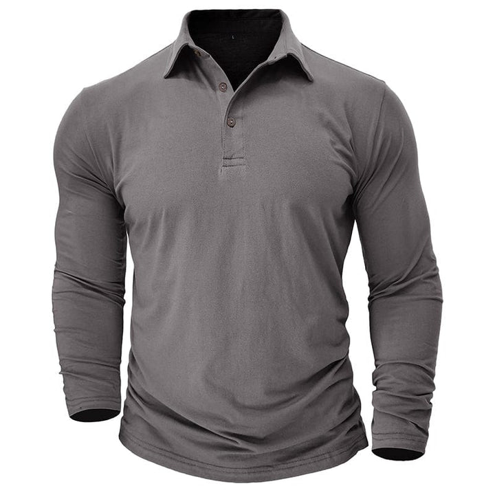 Drayce | Muscle Fit Longsleeve Polo