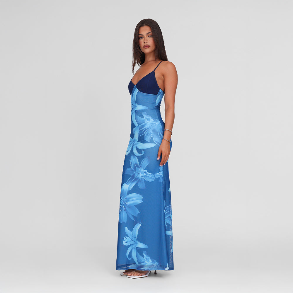 Isalène™ | Floral Maxi Dress