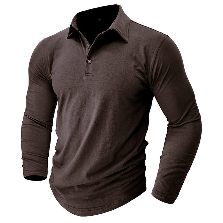 Drayce | Muscle Fit Longsleeve Polo