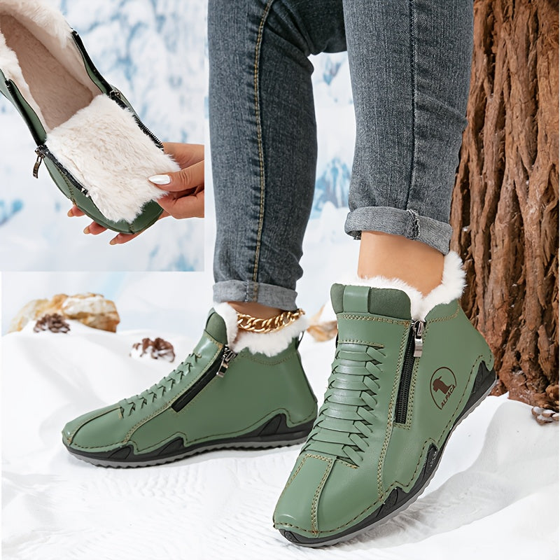 Léa | Winter Comfort Ankle Boots with Ergonomic Support