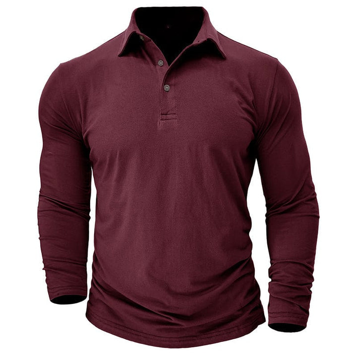 Drayce | Muscle Fit Longsleeve Polo