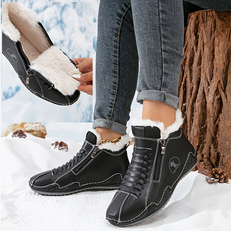 Léa | Winter Comfort Ankle Boots with Ergonomic Support