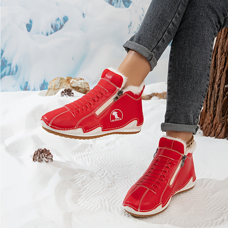 Léa | Winter Comfort Ankle Boots with Ergonomic Support
