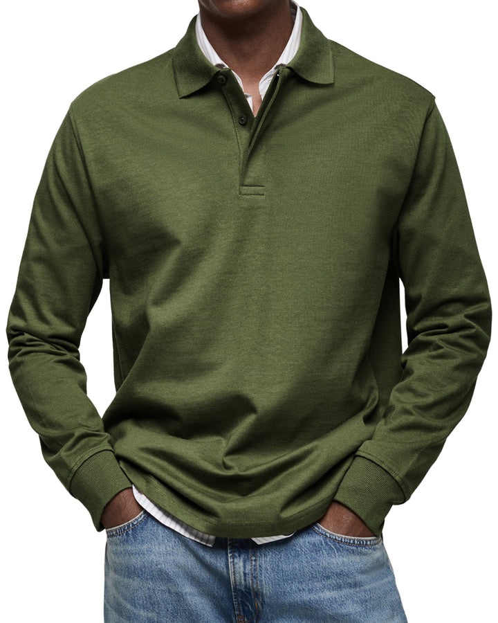 Wilson | Classic Long Sleeve Polo Shirt