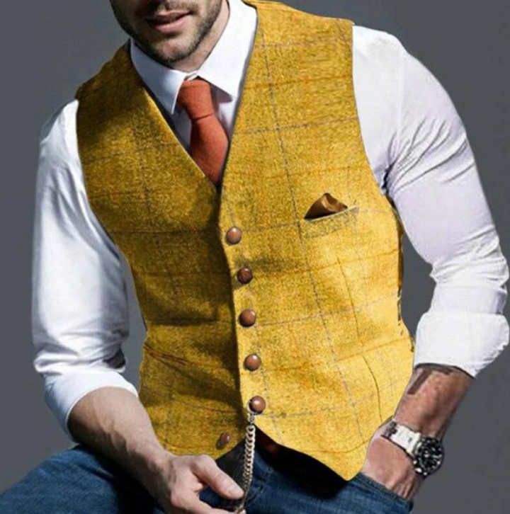 Damiel | Elegant Button Waistcoat