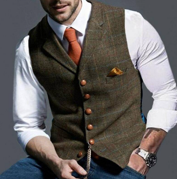 Damiel | Elegant Button Waistcoat