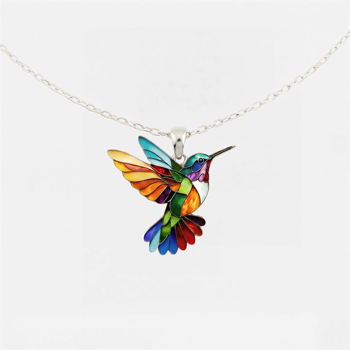 CLAIRE – HUMMINGBIRD PENDANT NECKLACE
