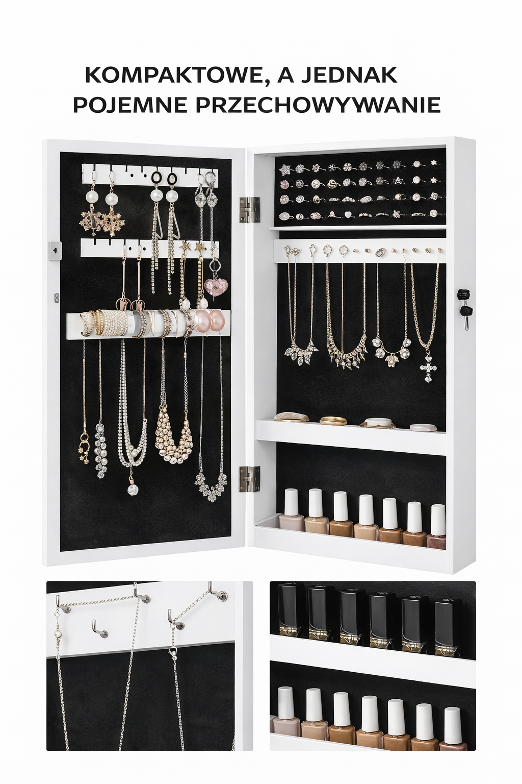 CALIA – WALL-MOUNTED JEWELLERY CABINET