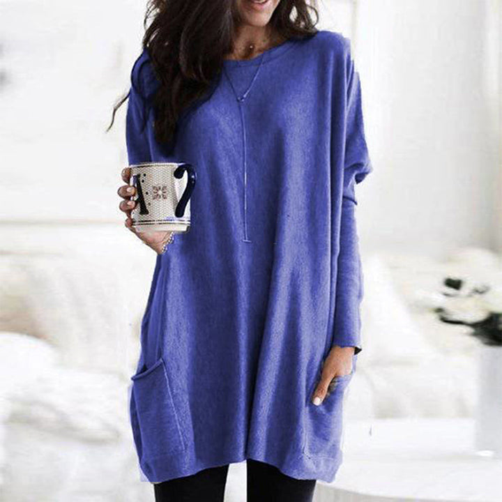 NANCY | RELAXED POCKET TUNIC WITH ELEGANT TUMMY COVERAGE