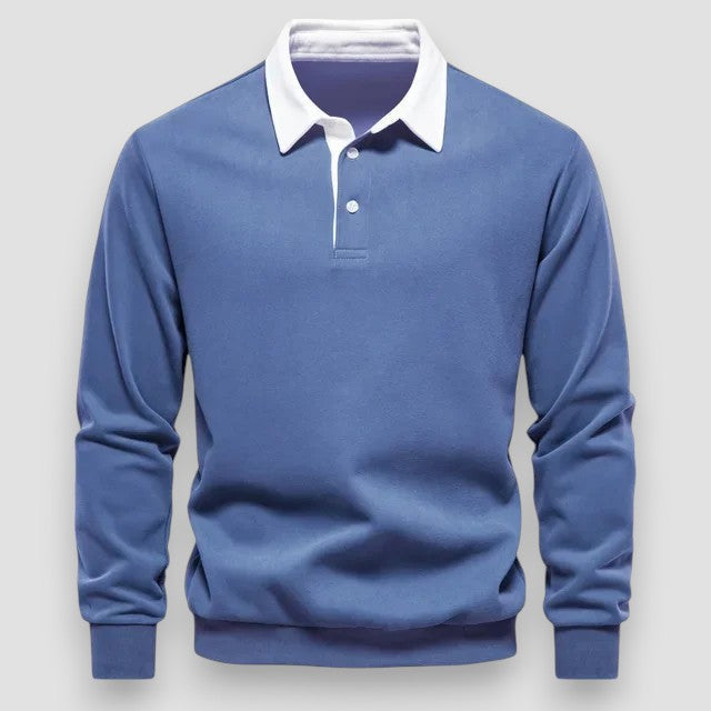Peter | Long Sleeve Polo Shirt