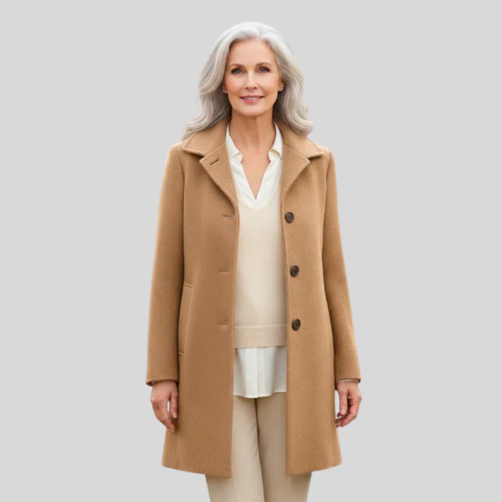 Claire – Classic Wool Blend Coat