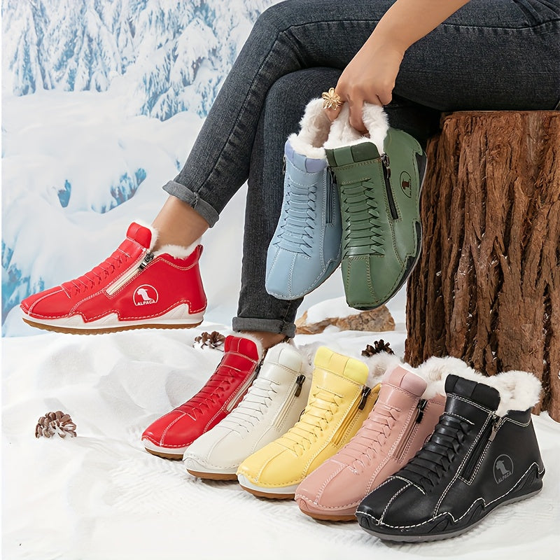 Léa | Winter Comfort Ankle Boots with Ergonomic Support