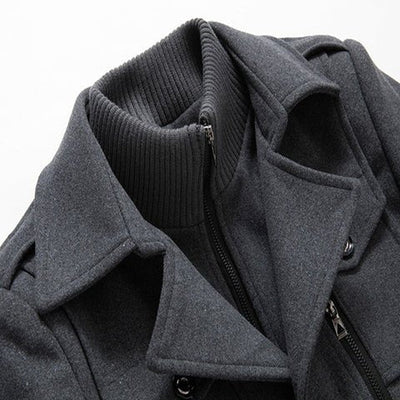 Shelby | Layered Collar Winter Coat