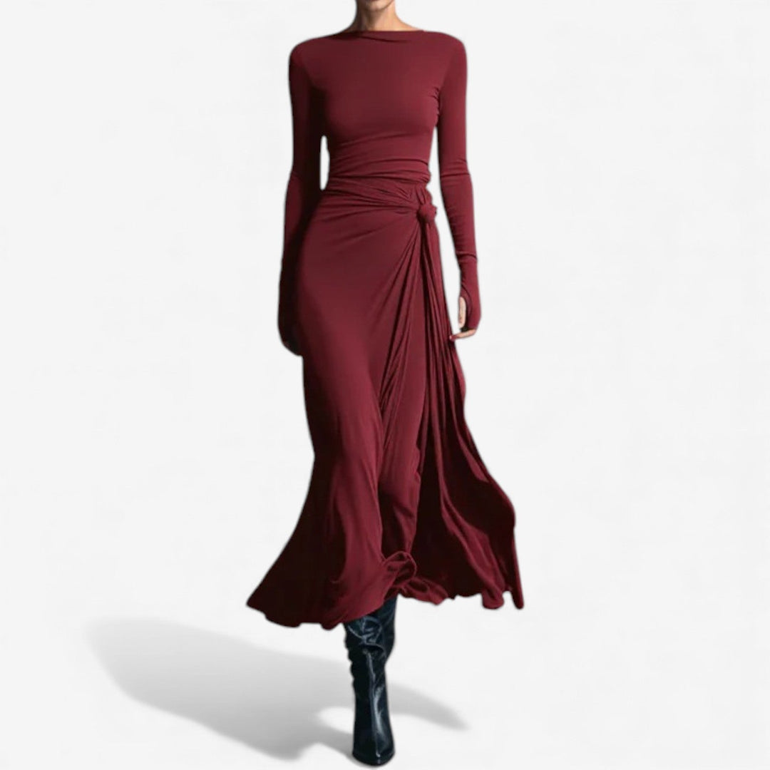 Gloria™ | Elegant Draped Dress