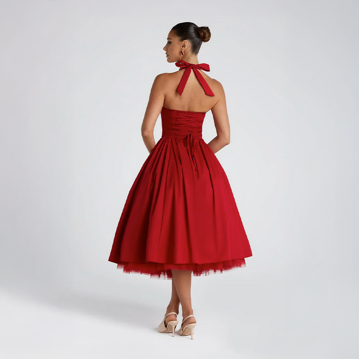 Monétine™ | Midi Corset Dress