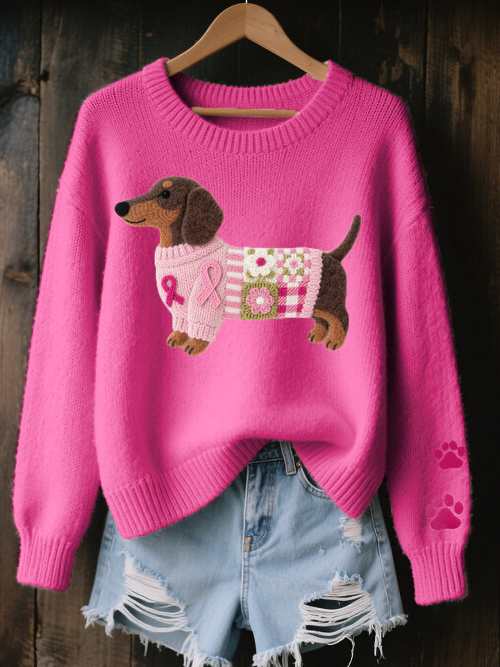 Dorothy | Dachshund Knit Sweater
