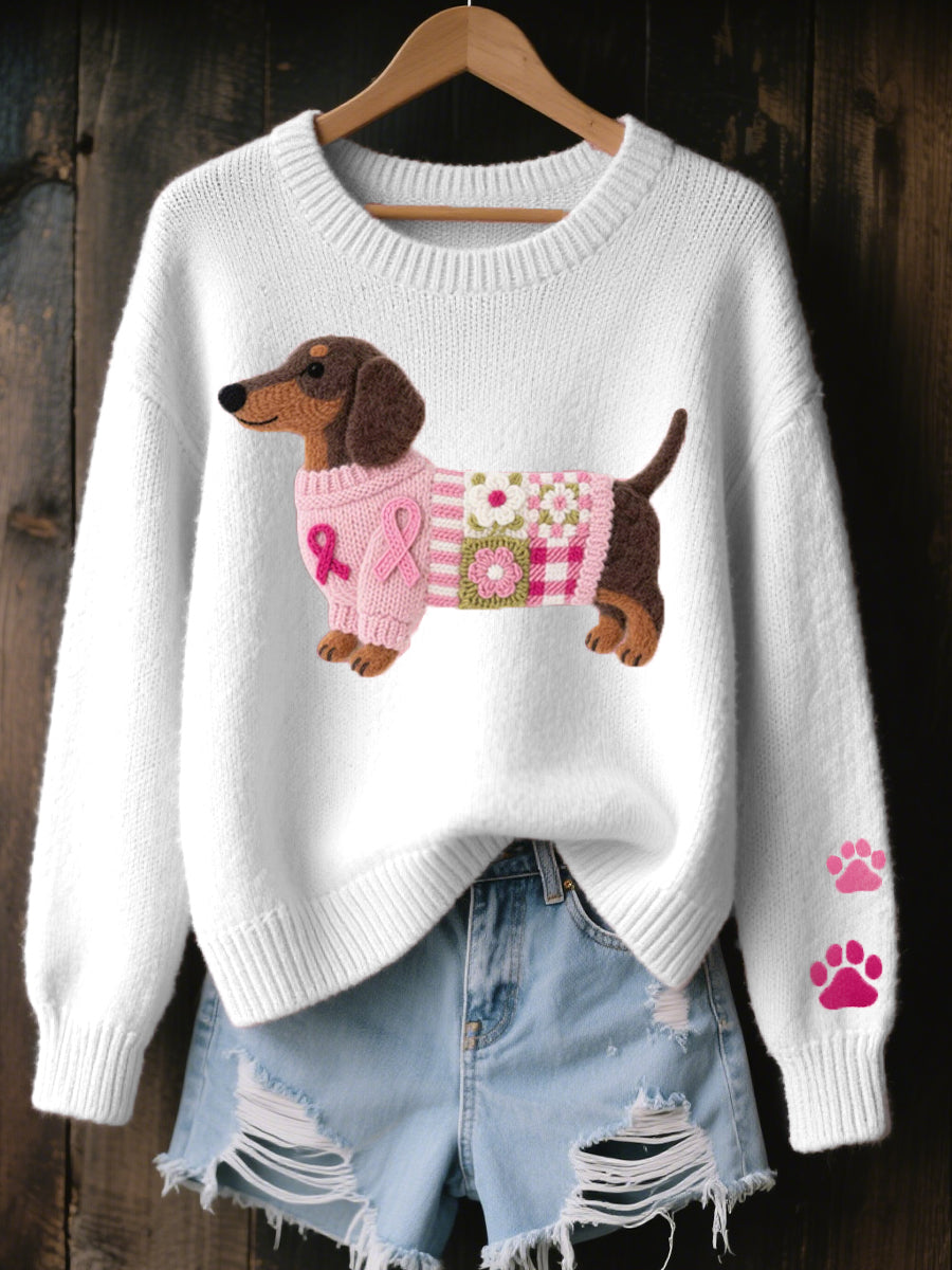 Dorothy | Dachshund Knit Sweater