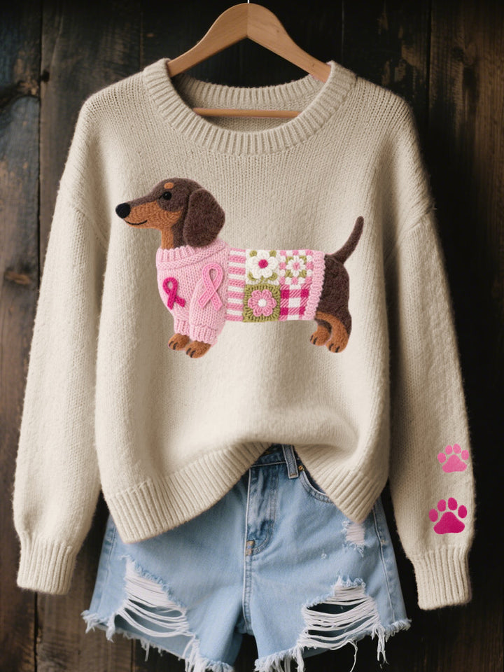 Dorothy | Dachshund Knit Sweater