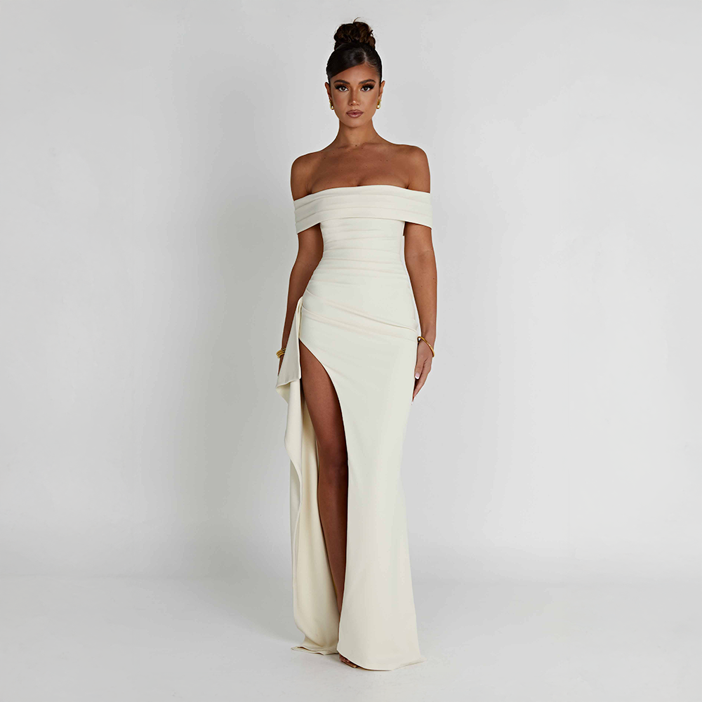 Lorène™ | Sculpted Evening Dress