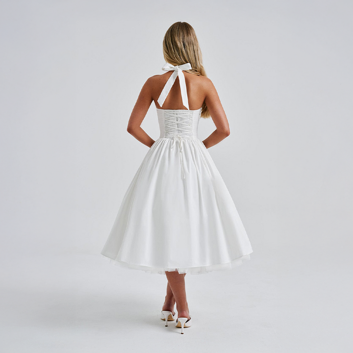 Monétine™ | Midi Corset Dress