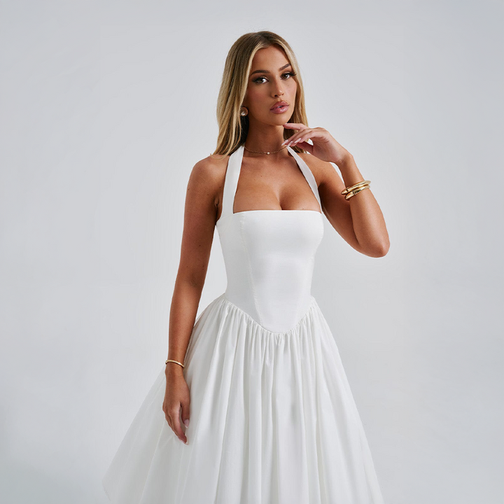 Monétine™ | Midi Corset Dress